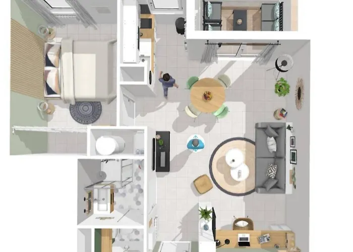 Côté Parc  Cité De L'espace - Balcon - Piscine